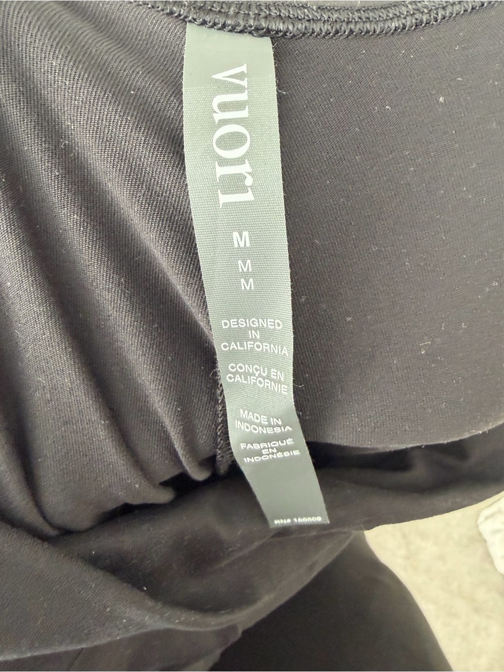 Vuori Halo Easy Black Wide Leg Lounge Pants - Picture 6 of 6